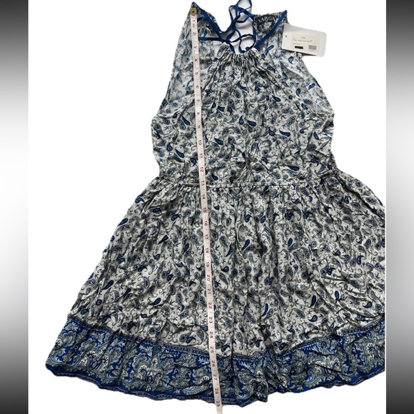 NWT Varga Paisley Women’s Mini Dress M Beach Boho Vacation Resortwear Coastal - Picture 9 of 9